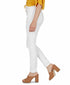 Numero Verona Ankle Skinny Jeans 30 White Juniors' Stretchy Exposed-Buttons NEW